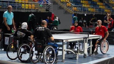 معسكر مشترك بين منتخبي مصر والسعودية استعدادًا لبطولة مصر الدولية لتنس الطاولة البارالمبي 