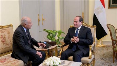 عاجل.. الرئيس السيسي يستقبل الأمين العام لجامعة الدول العربية