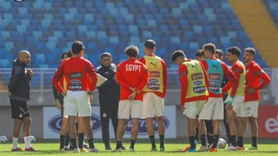 منتخب مصر يخوض مرانه الأخير باستاد مصر قبل السفر إلى كوت ديفوار