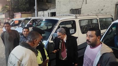 حملات مرورية مكثفة على مواقف السيارات ومحطات المواد البترولية بأبوقرقاص