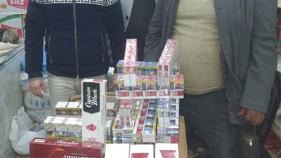 ضبط سجائر مجهولة المصدر بالإسكندرية 