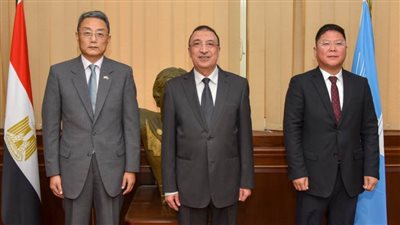 محافظ الإسكندرية يستقبل وفد شركة بيفار الصينية لبحث فرص الاستثمار