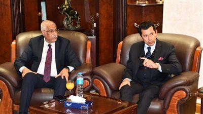 اجتماع ثلاثي بين صبحي وعلام ودياب لوضع ضوابط للتشجيع الجماهيري في المدرجات