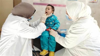 توقيع الكشف الطبي على 1698 حالة خلال قافلة طبية مجانية بقرية قلندول بمركز ملوي بالمنيا