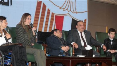وزيرة الثقافة تشارك باحتفالية المجلس القومي للأشخاص ذوي الإعاقة