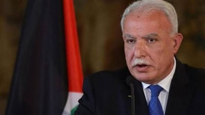 وزير خارجية فلسطين يبحث مع مفوض 