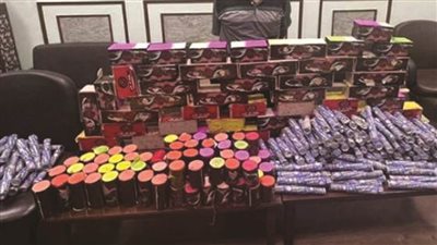 ضبط عنصر إجرامي بالإسكندرية لقيامه بالاتجار في الألعاب النارية