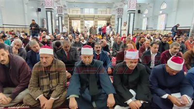 افتتاح مسجد القصابي الكبير بسيدي سالم في كفر الشيخ 