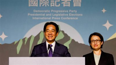 فوز لاي تشينج تي بالانتخابات الرئاسية التايوانية