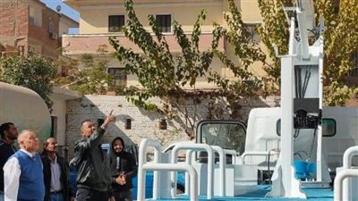 دعم منظومة النظافة والإنارة بالمنيا بمعدات جديدة ضمن الخطة الاستثمارية