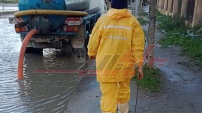 رفع مخلفات الأمطار والإشغالات بكفر الشيخ