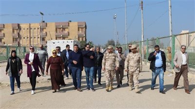 نائب محافظ  بنى سويف يتابع مشروع التدريب العملي المشترك لمجابهة الأزمات