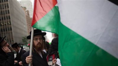 يهود مناصرون للقضية الفلسطينية يقتحمون البرلمان النمساوي