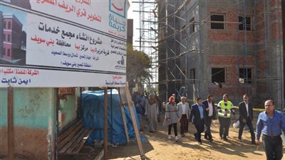 380 مشروعات المبادرة الرئاسية «حياة كريمة» ببني سويف 