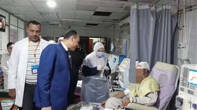 وكيل وزارة الصحة بالبحيرة يتفقد مستشفى إيتاي البارود المركزي