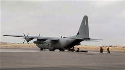 مطار العريش يستقبل 5 طائرات تحمل 108 أطنان من المساعدات لصالح غزة