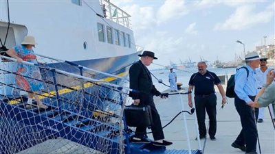 ميناء بورسعيد السياحي يحقق أرقامًا قياسية لحركة السياحة البحرية وعدد الزوار للعام الماضي