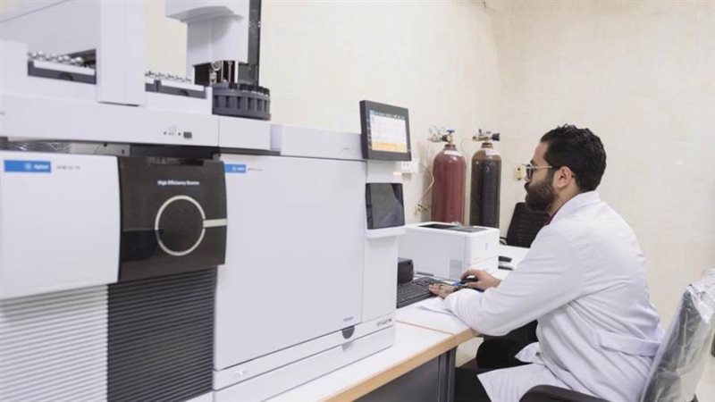 جانب من عمليات فحص