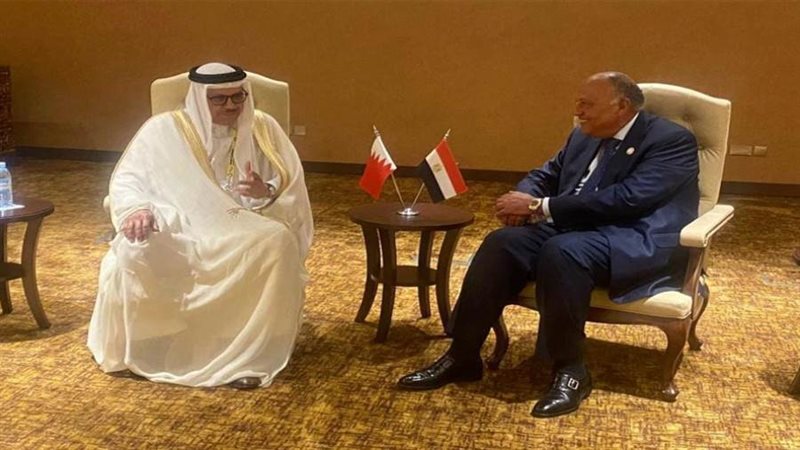 خلال الاجتماع الثنائي