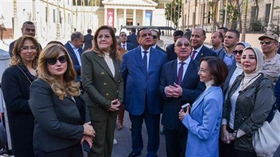 محافظ الإسكندرية ووزيرا التخطيط والتنمية المحلية في جولة لتفقد المشروعات التنموية بمحافظة الإسكندرية