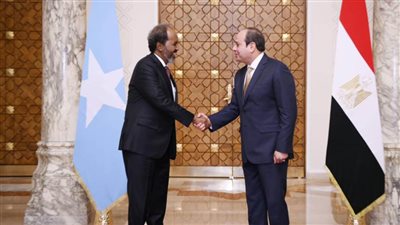 عاجل.. رئيس الصومال: علاقتنا مع مصر لا تمثل تهديدًا لأي طرف لكنها موجهة لمصلحتنا