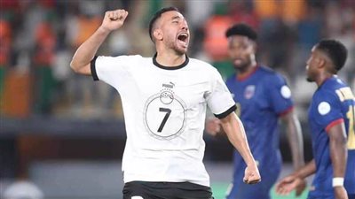 تريزيجيه أفضل لاعب في مباراة منتخب مصر والرأس الأخضر