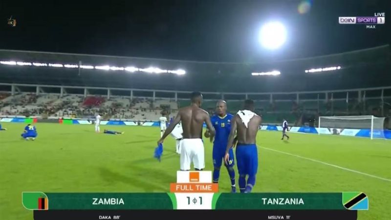 من لقاء زامبيا وتنزانيا