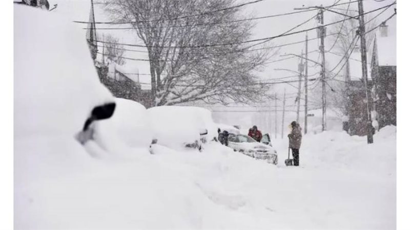 الثلوج تغطي كل شىء