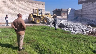 إزالة 84 حالة تعد بمراكز المنيا وانطلاق المرحلة الأولى من الموجة 22 السبت القادم