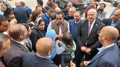 وزير الصحة ونائب محافظ البحيرة يتفقدان الخدمات المقدمة للمواطنين بمستشفى دنشال