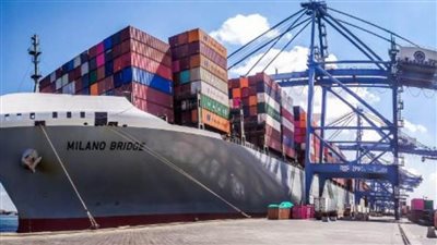 حاويات دمياط تحقق أعلى رقم تداول سنوي منذ إنشائها