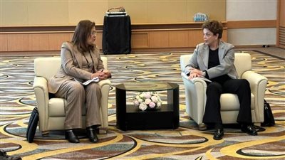 عاجل.. تفاصيل أول لقاء بين  وزيرة التخطيط ورئيسة بنك التنمية