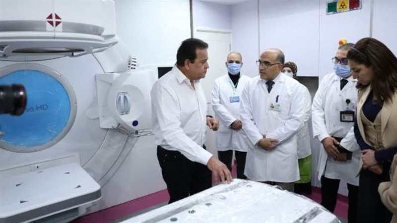 وزير الصحة بمركز