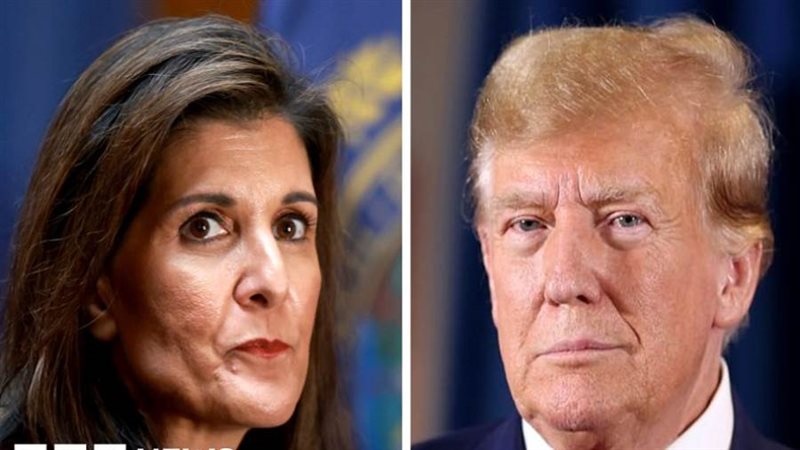 ترامب وهيلي