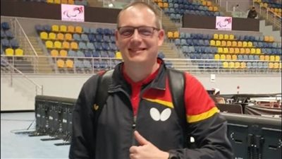 مدرب ألمانيا لتنس الطاولة البارالمبي: تنظيم بطولة مصر الدولية أبهرنا جميعًا