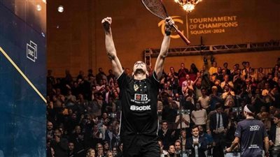 الدجلاوي علي فرج يفوز ببطولة جي بي مورجان للإسكواش