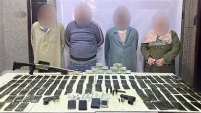 ضبط عنصر إجرامي بكفرالشيخ لترويجه المخدرات عبر 