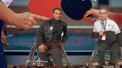 الزناتى يصعد نهائي بطولة مصر الدولية لتنس الطاولة البارالمبية وحسنى خامس فرق الرجال