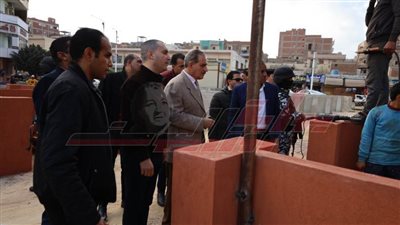 نورالدين: يتفقد أعمال إنشاء السوق الحضرية المطورة على مساحة 3000م٢ بكفر الشيخ