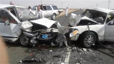 مصرع وإصابة 5 أشخاص في حادث سير بمركز نصر النوبة بأسوان