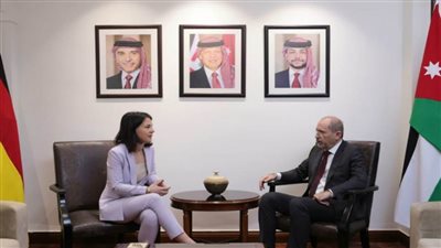 وزيرا خارجية الأردن وألمانيا يبحثان جهود وقف الحرب على غزة