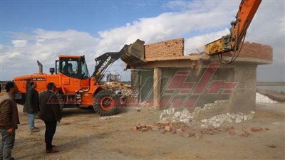 إجراءات مكثفة التعديات علي الأراضي الزراعية وأملاك الدولة بكفر الشيخ