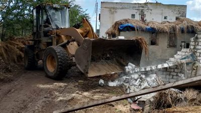 انطلاق الموجة 22 لإزالة التعديات على أملاك الدولة والأراضي الزراعية بالبحيرة