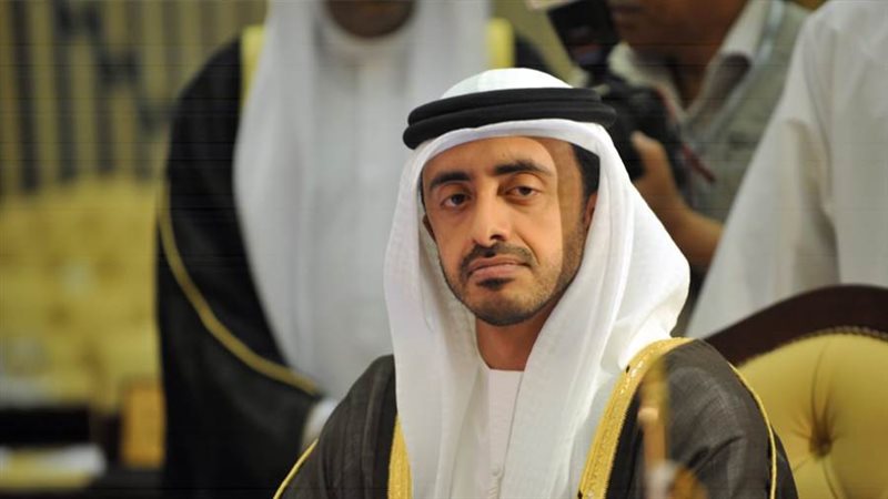 وزير الخارجية الإماراتي