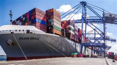 تداول 34 سفينة للحاويات والبضائع العامة بميناء دمياط