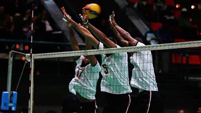 منتخب الطائرة يهزم كينيا ويحصد المركز الأول في تصفيات المنطقة الخامسة