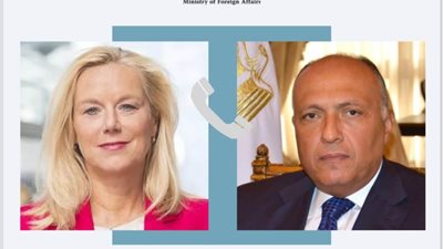 شكرى يبحث هاتفيًا مع كبيرة منسقي الأمم المتحدة للشؤون الإنسانية جهود تعجيل إدخال المساعدات لغزة