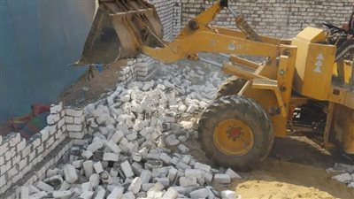 إزالة 73 حالة تعدٍ على الأراضي الزراعية وأملاك الدولة بالبحيرة