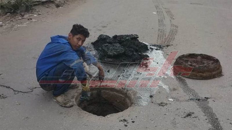 تسليك خطوط الصرف