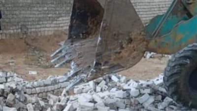 إزالة 210 حالات تعدٍ على الأراضي الزراعية وأملاك الدولة بالبحيرة